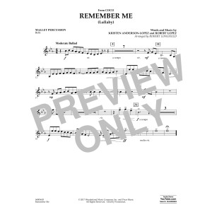 Remember Me - Mallet Percussion