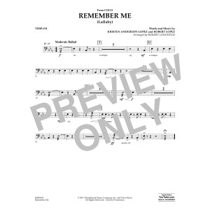 Remember Me - Timpani