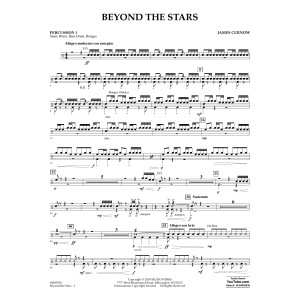 Beyond the Stars - Percussion 1