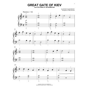 Great Gate Of Kiev (arr. Phillip Keveren)