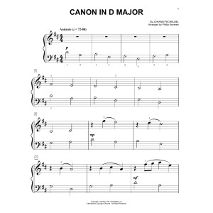 Canon In D (arr. Phillip Keveren)