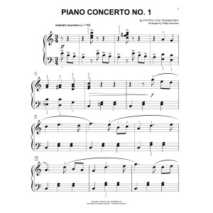 Piano Concerto No. 1 In B-Flat Major, Op. 23 (arr. Phillip Keveren)