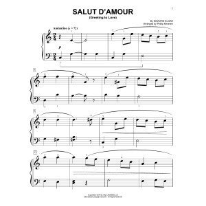 Salut D'amour (Greeting To Love) (arr. Phillip Keveren)