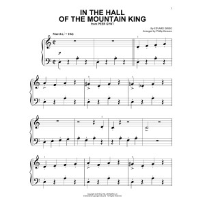 In The Hall Of The Mountain King (arr. Phillip Keveren)