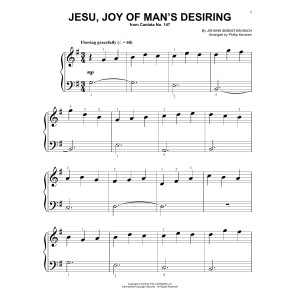 Jesu, Joy Of Man's Desiring (arr. Phillip Keveren)