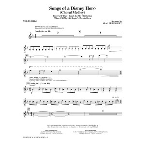 Songs of a Disney Hero - Fiddle/Violin