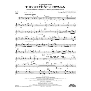 Highlights from The Greatest Showman - Pt.1 - Violin