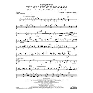 Highlights from The Greatest Showman - Pt.2 - Eb Alto Saxophone