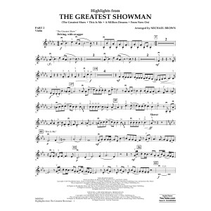 Highlights from The Greatest Showman - Pt.2 - Violin