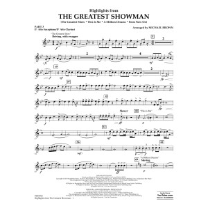Highlights from The Greatest Showman - Pt.3 - Eb Alto Sax/Alto Clar.