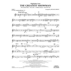 Highlights from The Greatest Showman - Pt.4 - Bb Tenor Sax/Bar. T.C.