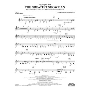 Highlights from The Greatest Showman - Pt.5 - Bb Bass Clarinet