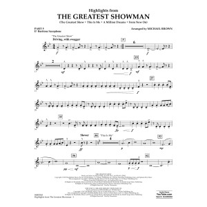 Highlights from The Greatest Showman - Pt.5 - Eb Baritone Saxophone
