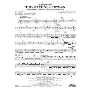 Highlights from The Greatest Showman - Percussion 2