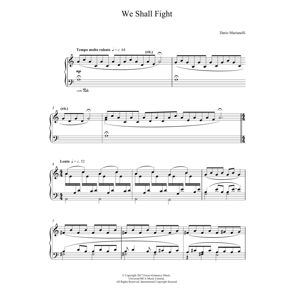 We Shall Fight (from Darkest Hour)