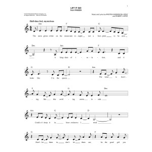 Let It Go (from Frozen)
