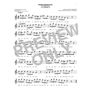 Bibbidi-Bobbidi-Boo (The Magic Song) (from Cinderella)