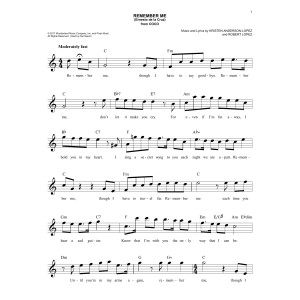 Remember Me (Ernesto de la Cruz) (from Coco)