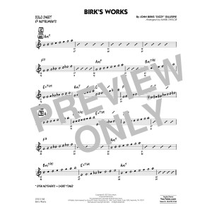 Birk's Works - Eb Solo Sheet