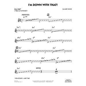 I'm Down With That! - C Solo Sheet