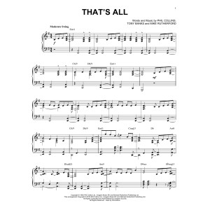 That's All [Jazz version]
