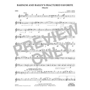 Barnum and Bailey's Fractured Favorite - Oboe