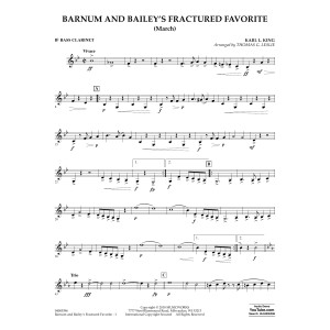 Barnum and Bailey's Fractured Favorite - Bb Bass Clarinet