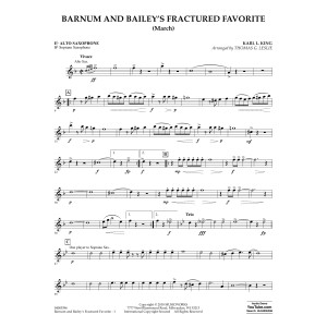 Barnum and Bailey's Fractured Favorite - Alto Sax/Sporano Sax