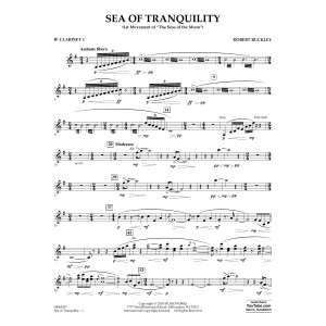 Sea of Tranquility - Bb Clarinet 1