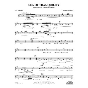 Sea of Tranquility - Bb Clarinet 2