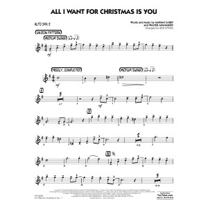 All I Want For Christmas Is You - Alto Sax 2