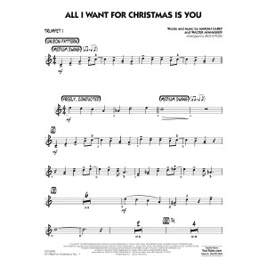 All I Want For Christmas Is You - Trumpet 1