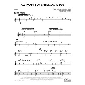 All I Want For Christmas Is You - Guitar