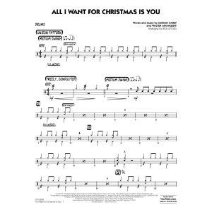 All I Want For Christmas Is You - Drums