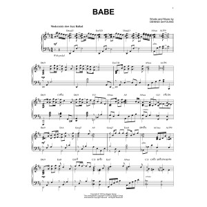 Babe [Jazz version]