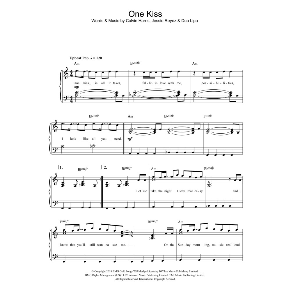One Kiss