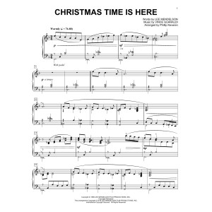 Christmas Time Is Here (arr. Phillip Keveren)