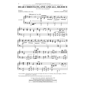 Dear Christians One And All, Rejoice