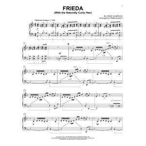 Frieda (With The Naturally Curly Hair) (arr. Phillip Keveren)