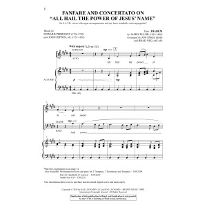Fanfare And Concertato On "All Hail The Power Of Jesus' Name"