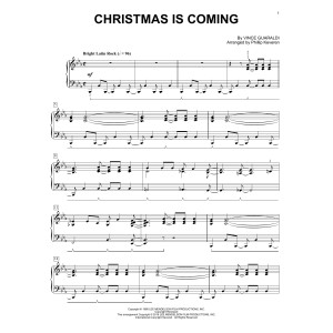 Christmas Is Coming (arr. Phillip Keveren)