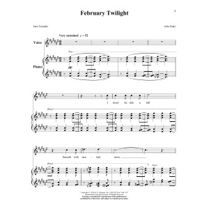 February Twilight