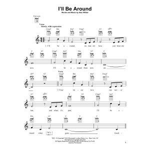 I'll Be Around