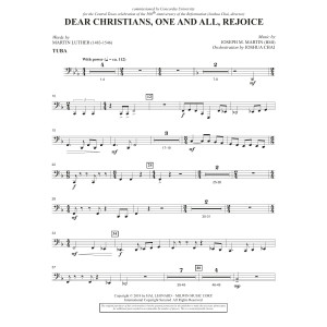 Dear Christians, One And All, Rejoice - Tuba