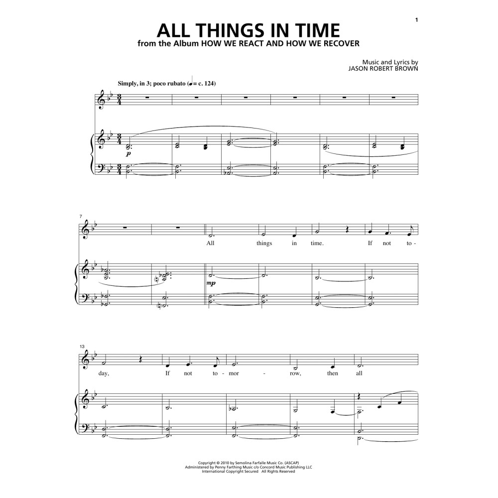 All Things In Time (from How We React And How We Recover)