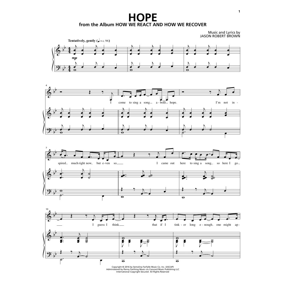 Hope (from How We React And How We Recover)