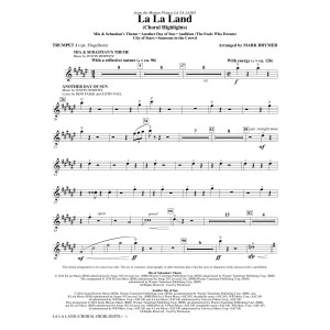 La La Land: Choral Highlights (arr. Mark Brymer) - Trumpet 1