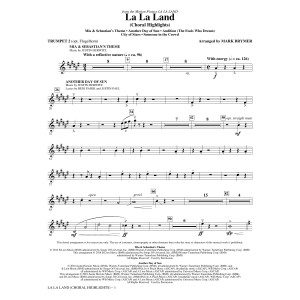 La La Land: Choral Highlights (arr. Mark Brymer) - Trumpet 2
