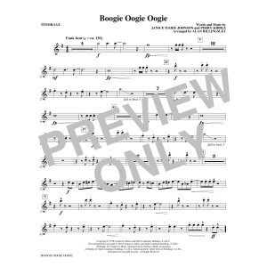 Boogie Oogie Oogie (arr. Alan Billingsley) - Bb Tenor Saxophone