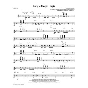 Boogie Oogie Oogie (arr. Alan Billingsley) - Guitar
